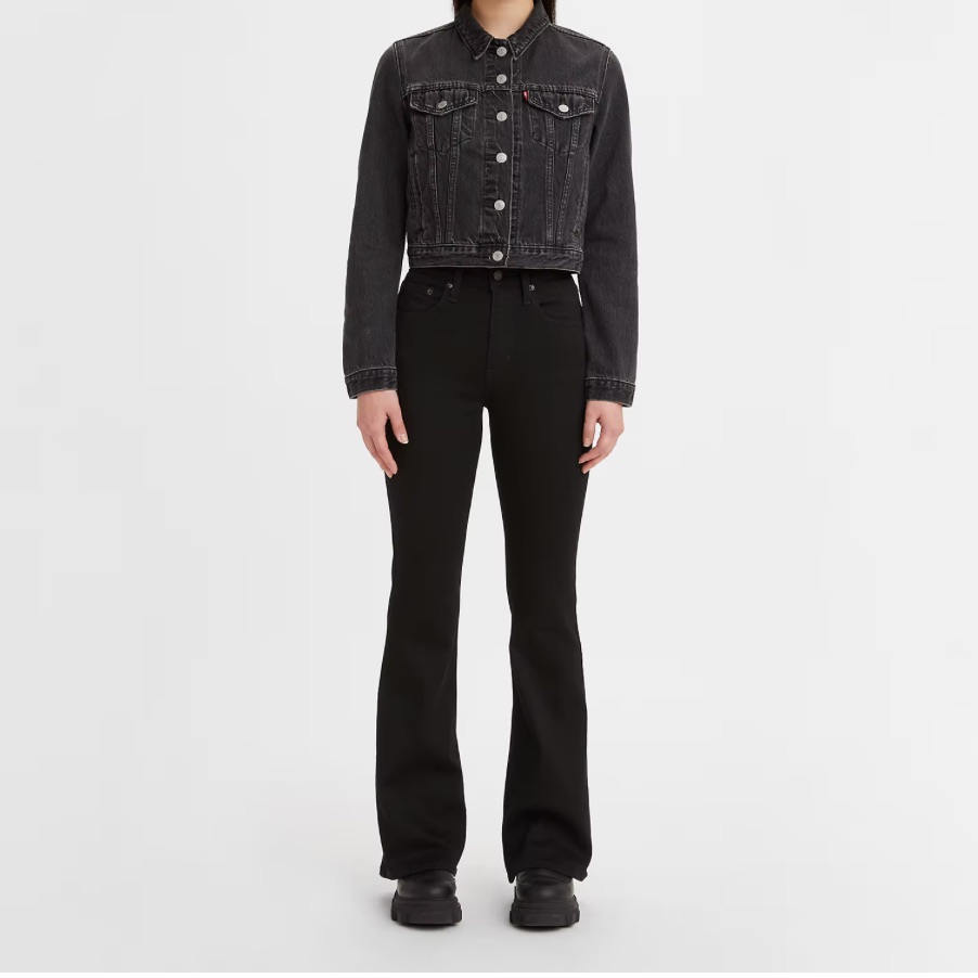Levis 726 Black Flare